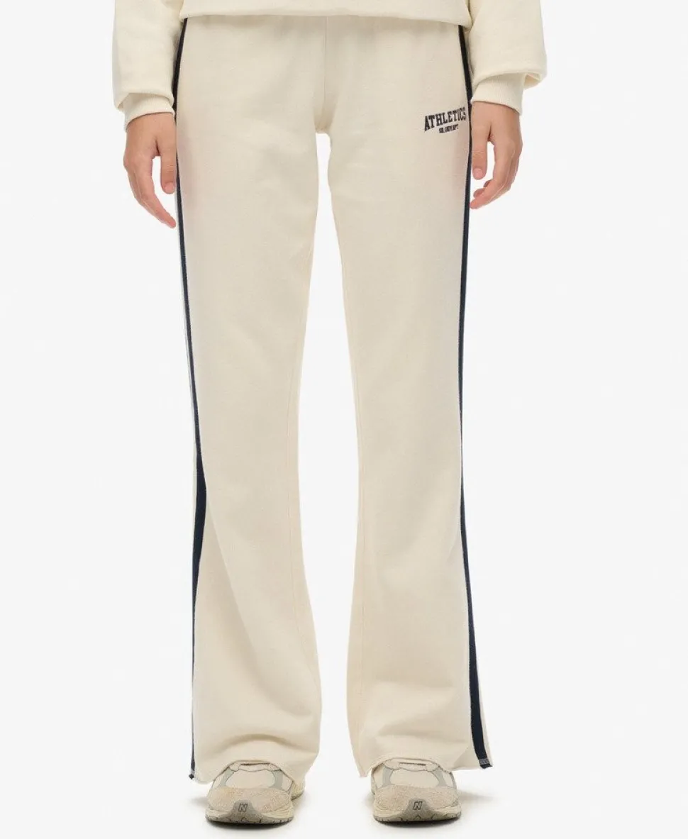 Athletic Stripe Flare Joggers