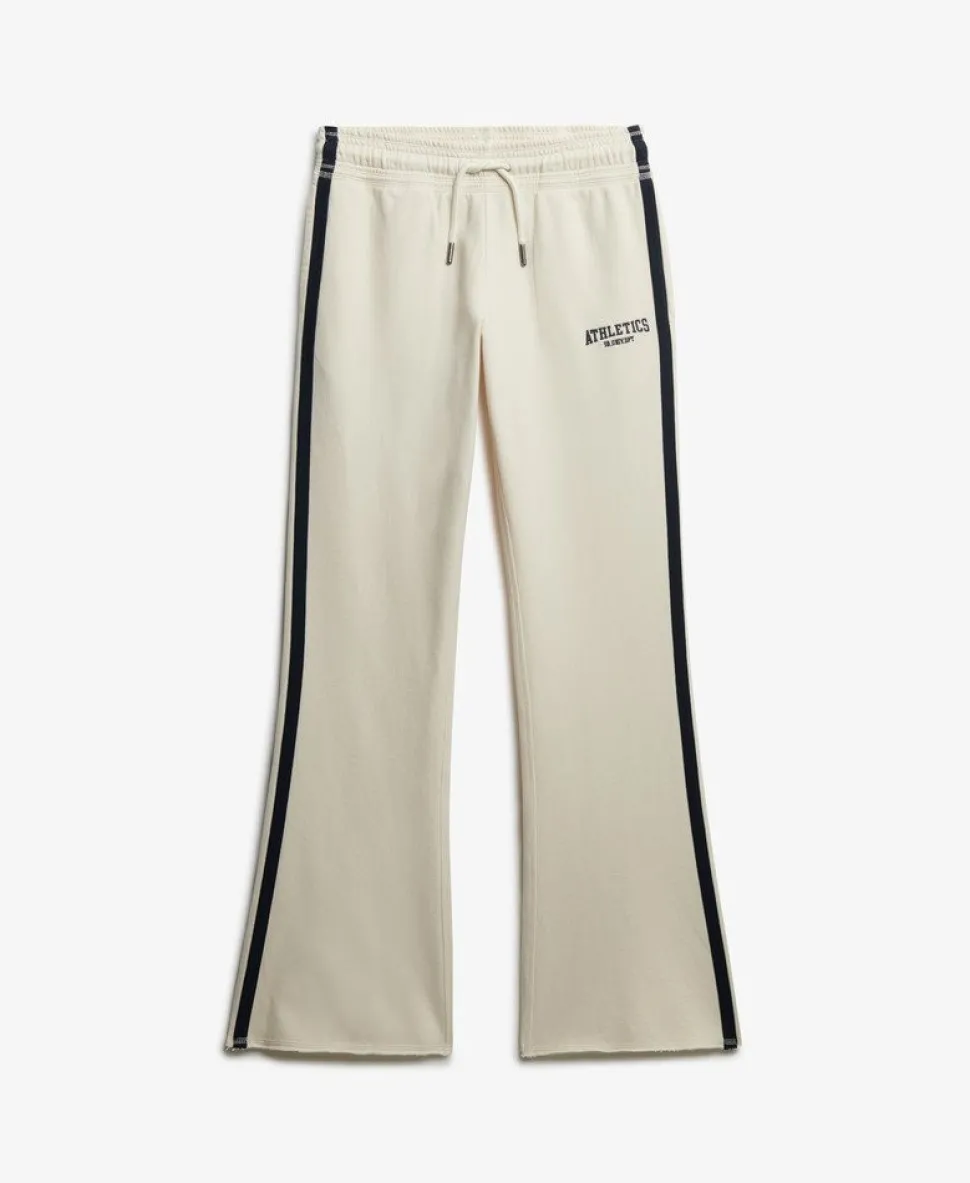 Athletic Stripe Flare Joggers