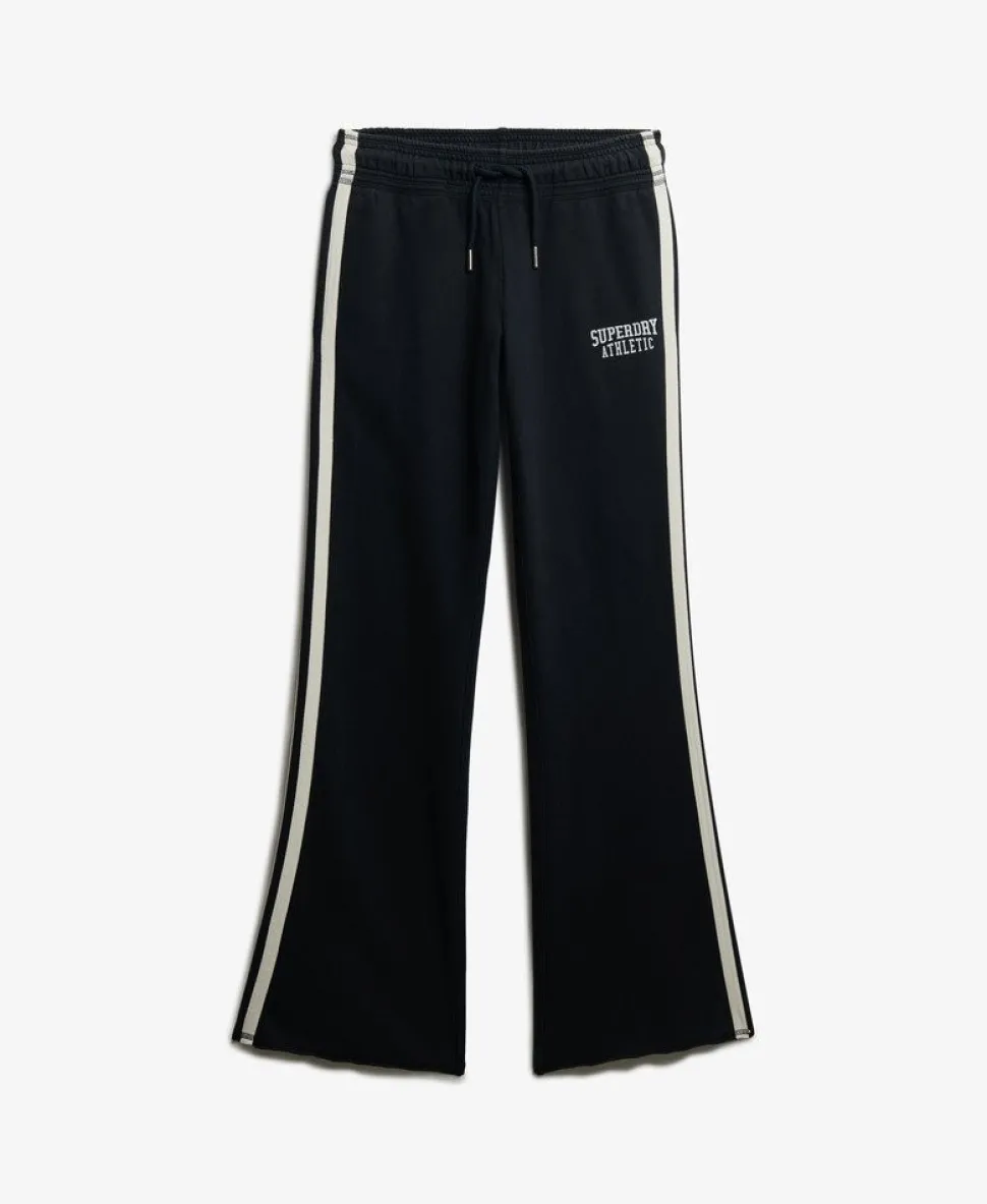 Athletic Stripe Flare Joggers
