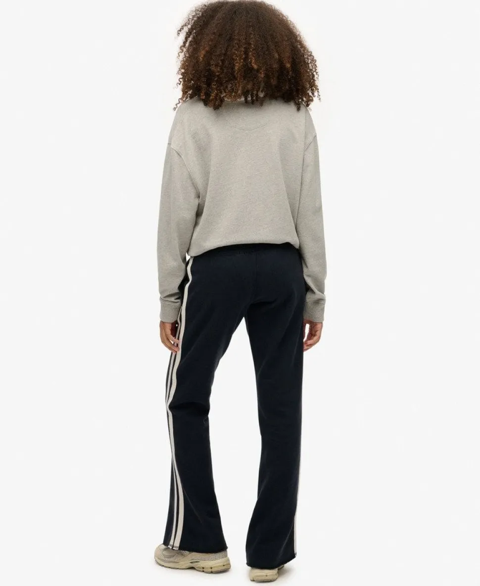 Athletic Stripe Flare Joggers