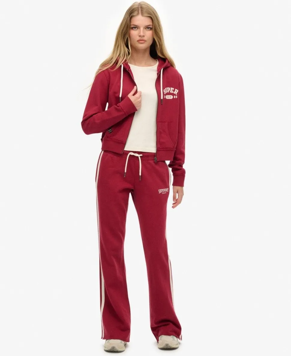 Athletic Stripe Flare Joggers