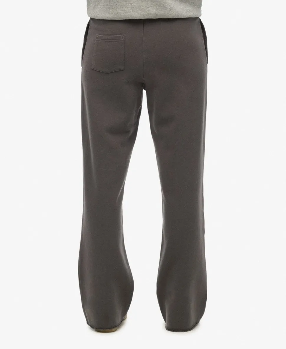 Athletic Tonal Embroidered Wide Leg Joggers