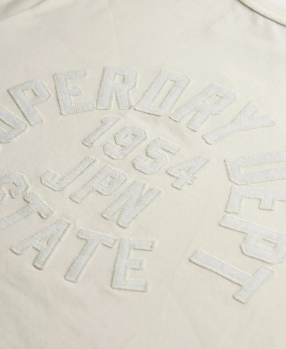Athletic Tonal Oversized T-Shirt