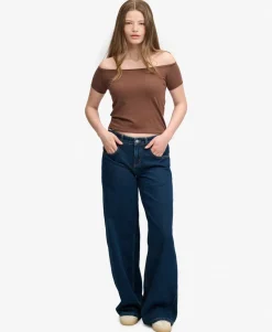 Bardot Short Sleeve Off Shoulder Top