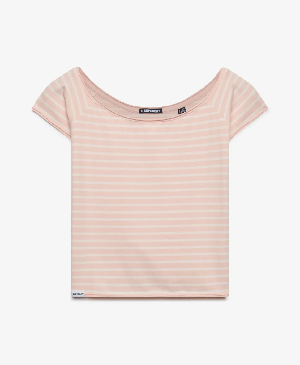 Bardot Short Sleeve Off Shoulder Top