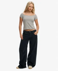 Bardot Short Sleeve Off Shoulder Top