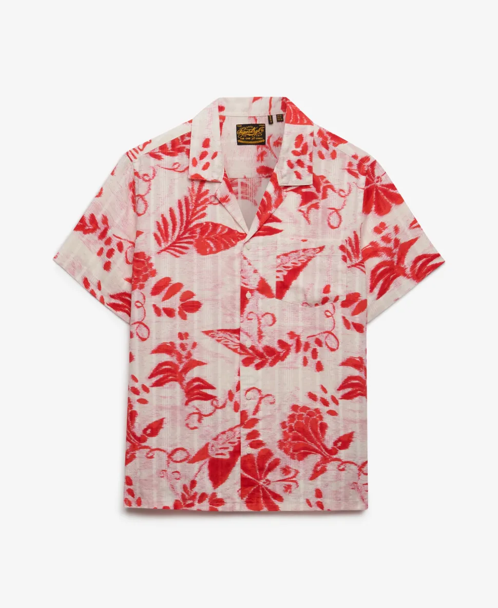 Beach Printed Short Sleeve Shirt