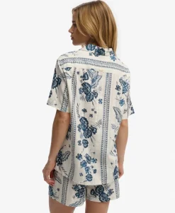Beach Printed Short Sleeve Shirt