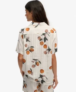 Beach Printed Short Sleeve Shirt