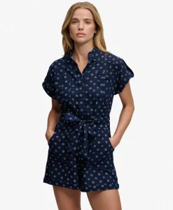 Belted Utility Playsuit