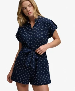 Belted Utility Playsuit