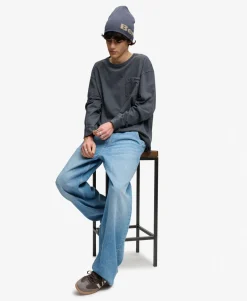 Bench Boxy Long Sleeve Pocket Top