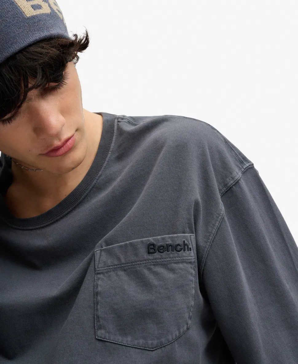 Bench Boxy Long Sleeve Pocket Top