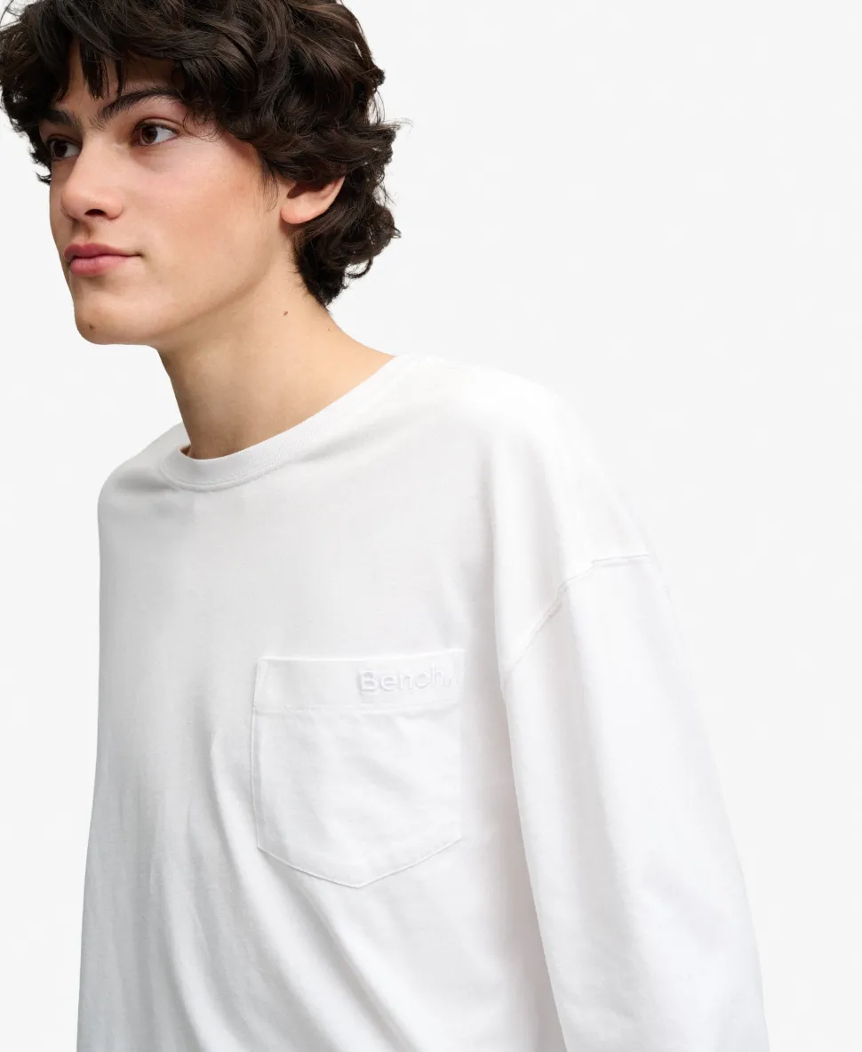 Bench Boxy Long Sleeve Pocket Top