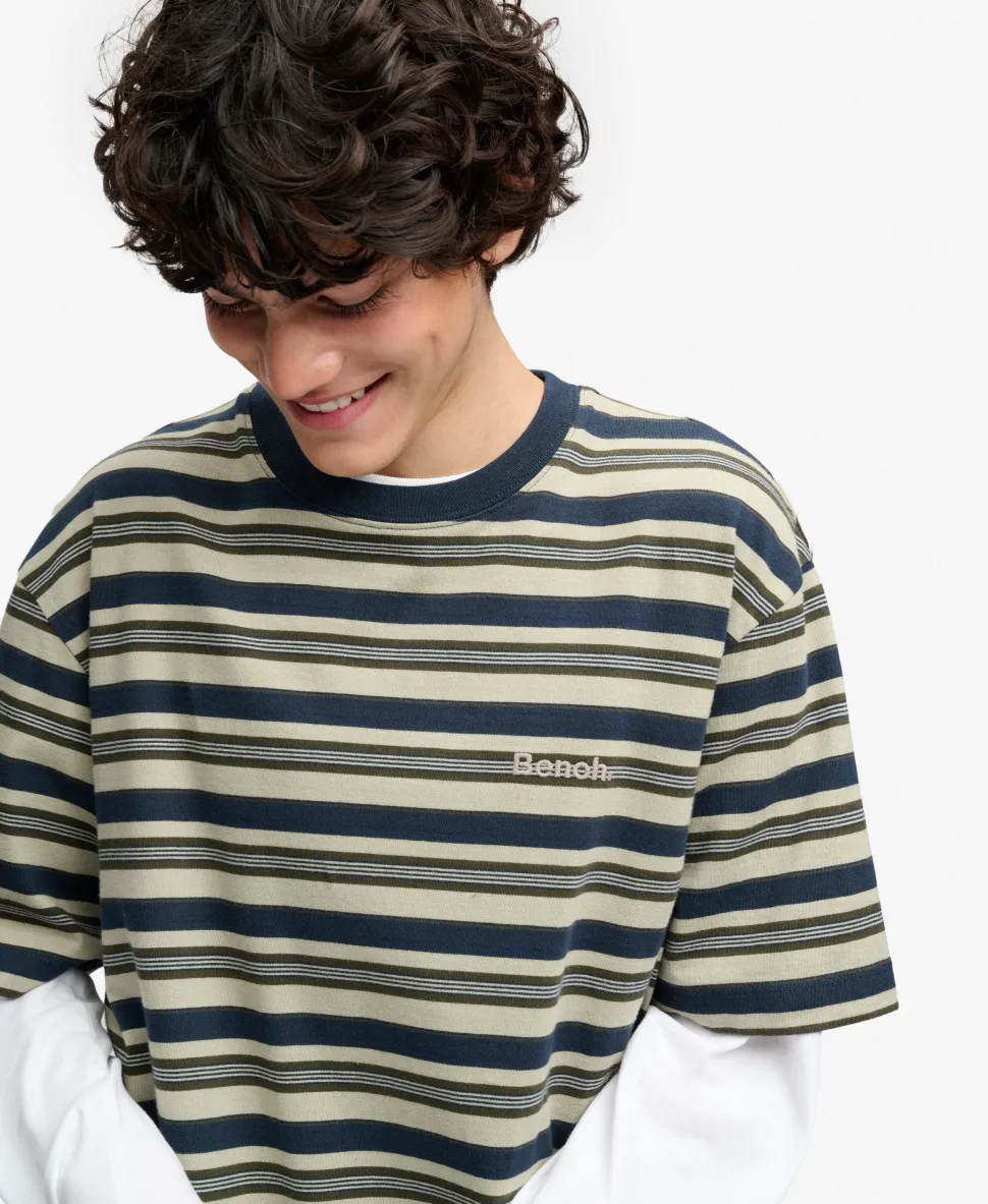 Bench Boxy Stripe T-shirt