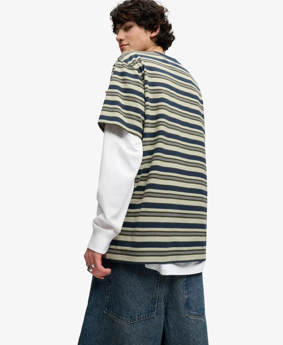 Bench Boxy Stripe T-shirt
