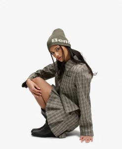 Bench Double Zip Collared Check Jacket
