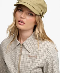 Bench Double Zip Collared Check Jacket