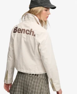 Bench Double Zip Collar Ripstop Jacket