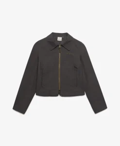 Bench Double Zip Collar Ripstop Jacket