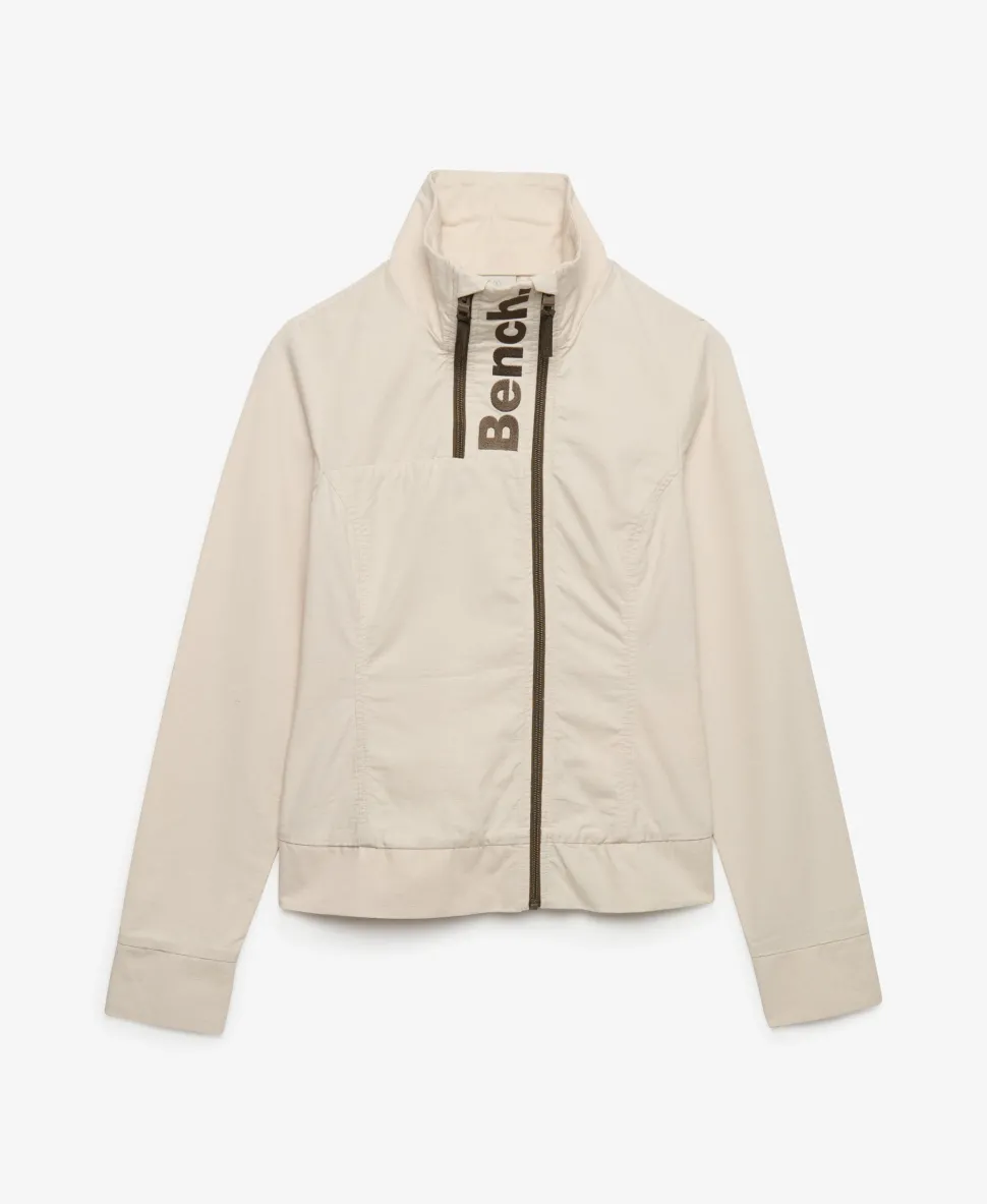 Bench Double Zip Funnel Ripstop Jacket