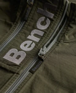 Bench Double Zip Funnel Ripstop Jacket