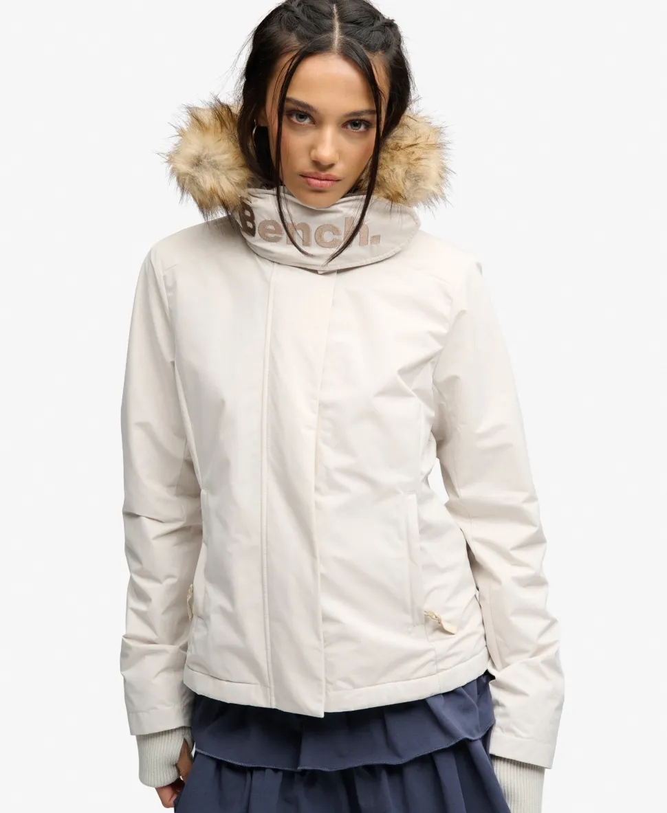 Bench Faux Fur Hooded Windcheater Jacket