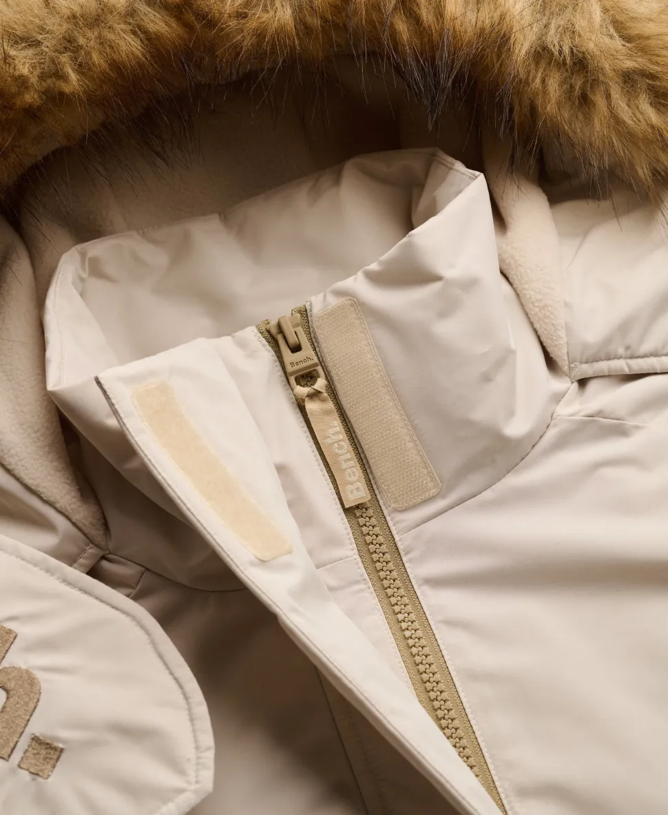 Bench Faux Fur Hooded Windcheater Jacket