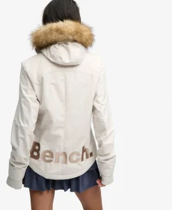 Bench Faux Fur Hooded Windcheater Jacket
