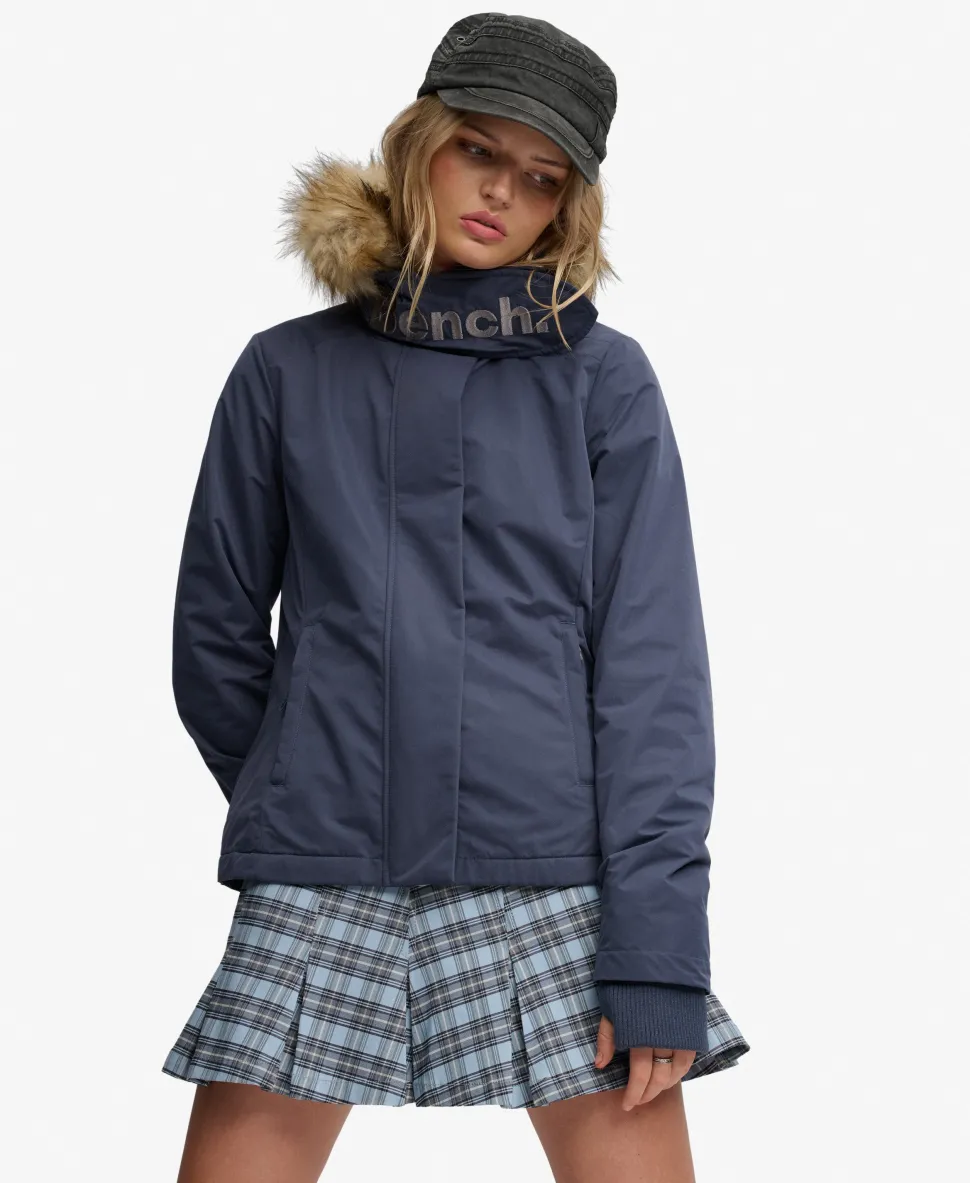 Bench Faux Fur Hooded Windcheater Jacket
