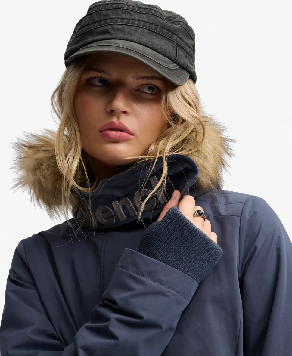 Bench Faux Fur Hooded Windcheater Jacket