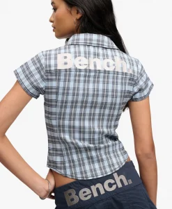 Bench Fitted Check Short Sleeve Shirt