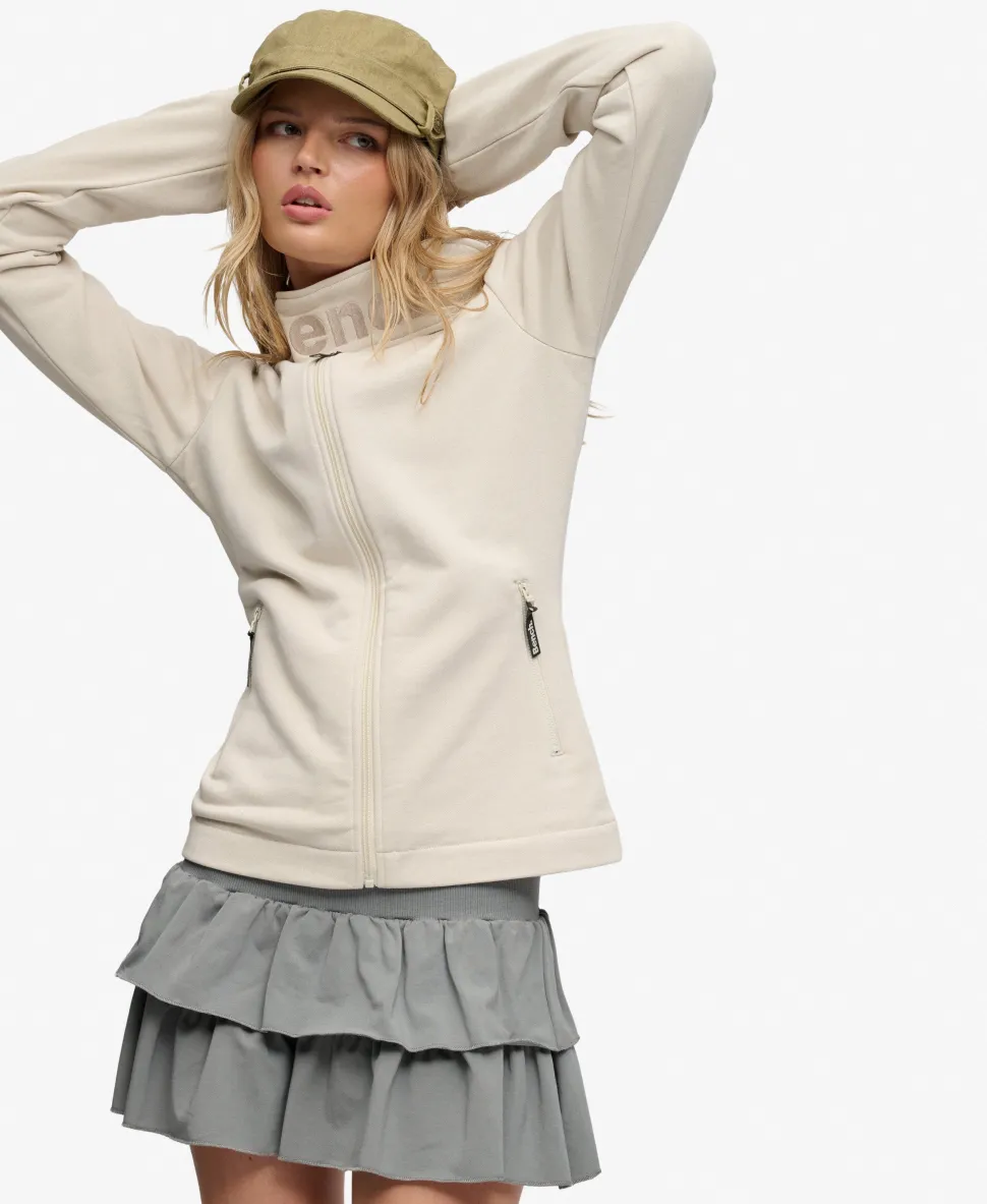 Bench Funnel Neck Embroidered Track Top