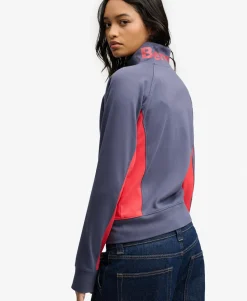 Bench High Neck Contrast Track Top