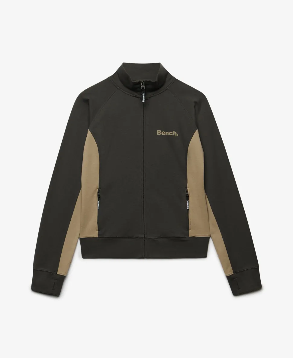 Bench High Neck Contrast Track Top