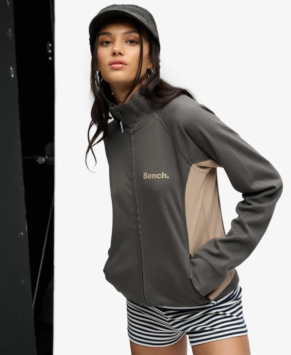 Bench High Neck Contrast Track Top