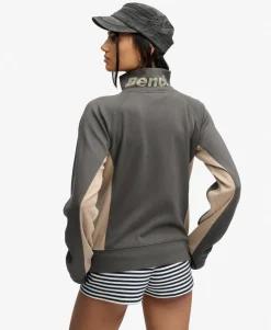 Bench High Neck Contrast Track Top