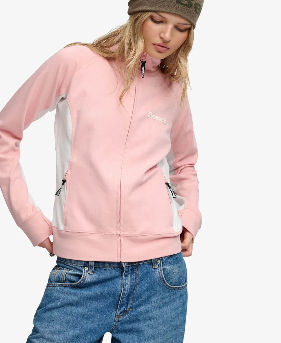 Bench High Neck Contrast Track Top