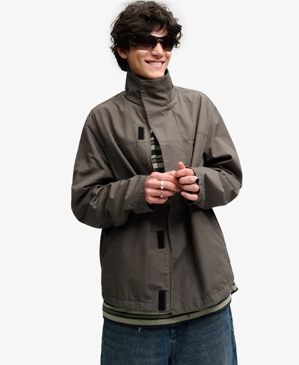 Bench High Neck Ripstop Jacket
