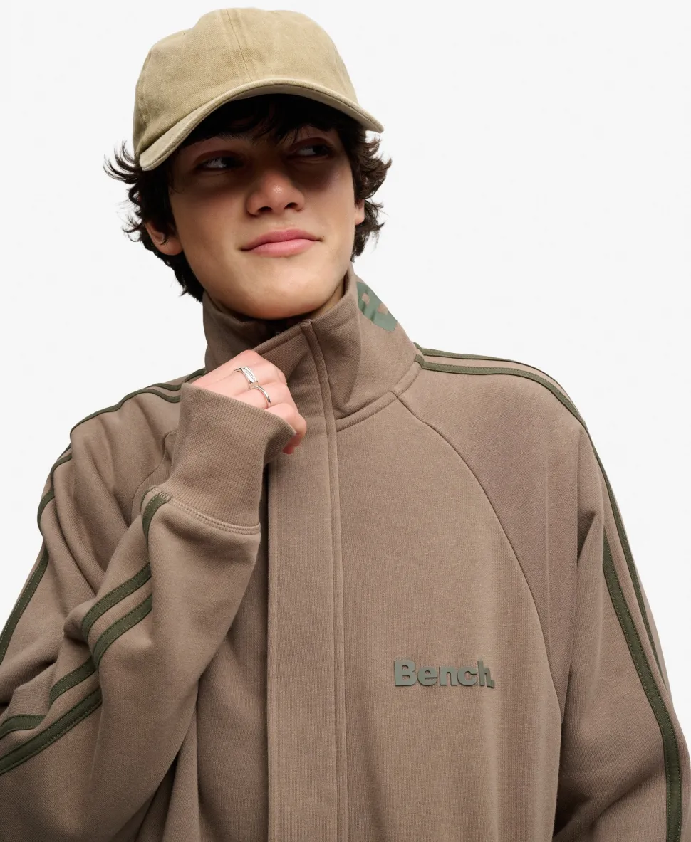 Bench High Neck Stripe Track Top