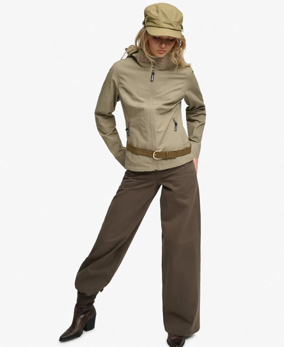 Bench Hooded Funnel Neck Ripstop Jacket