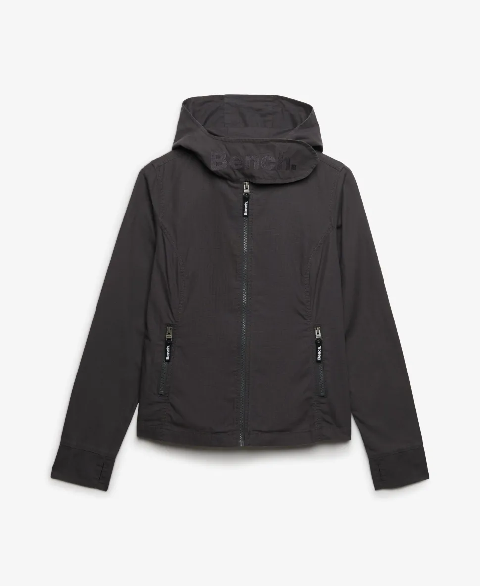 Bench Hooded Funnel Neck Ripstop Jacket