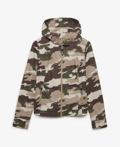Bench Hooded Funnel Neck Ripstop Jacket