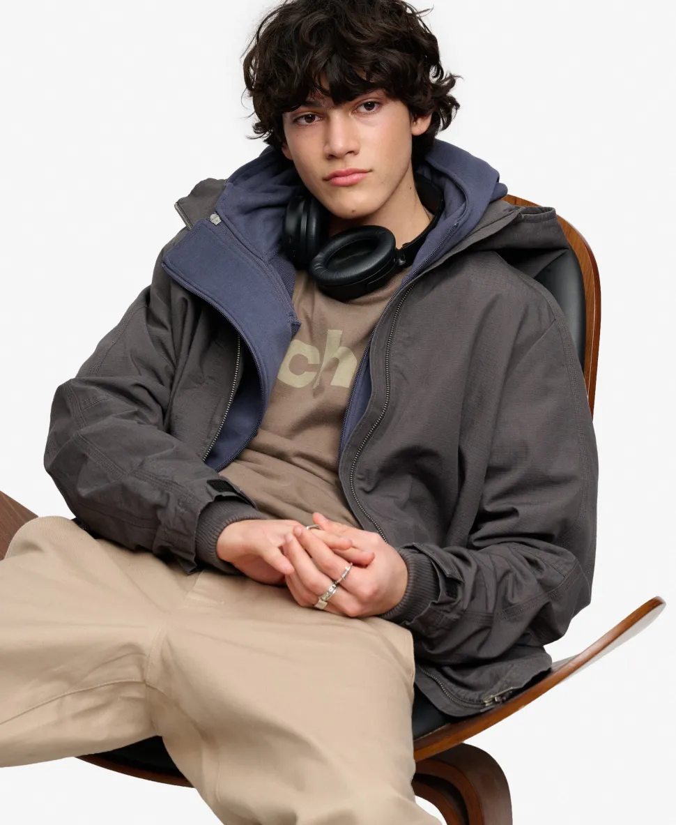 Bench Hooded Ripstop Jacket