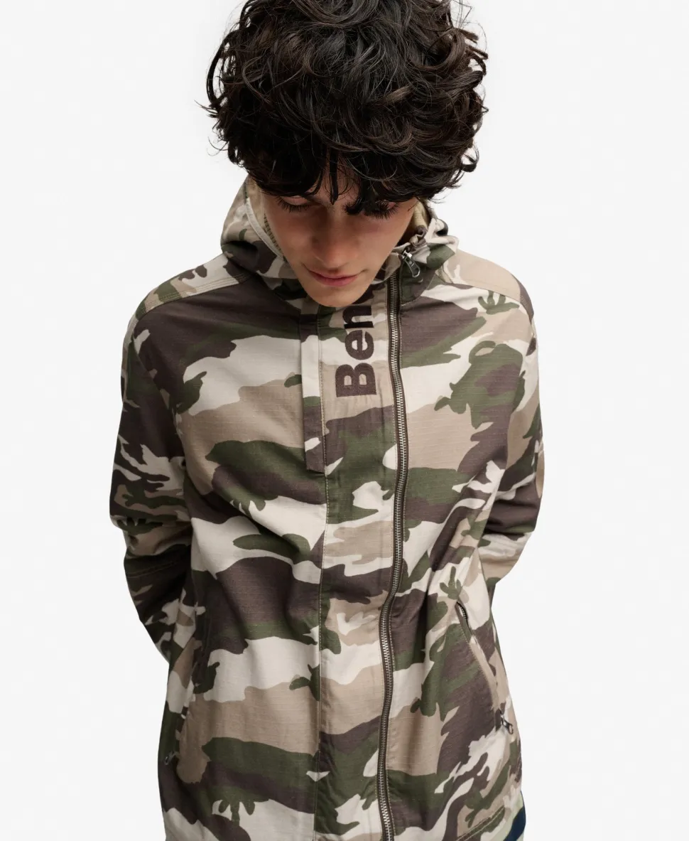 Bench Hooded Ripstop Jacket