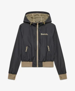 Bench Hooded Shell Bomber Jacket