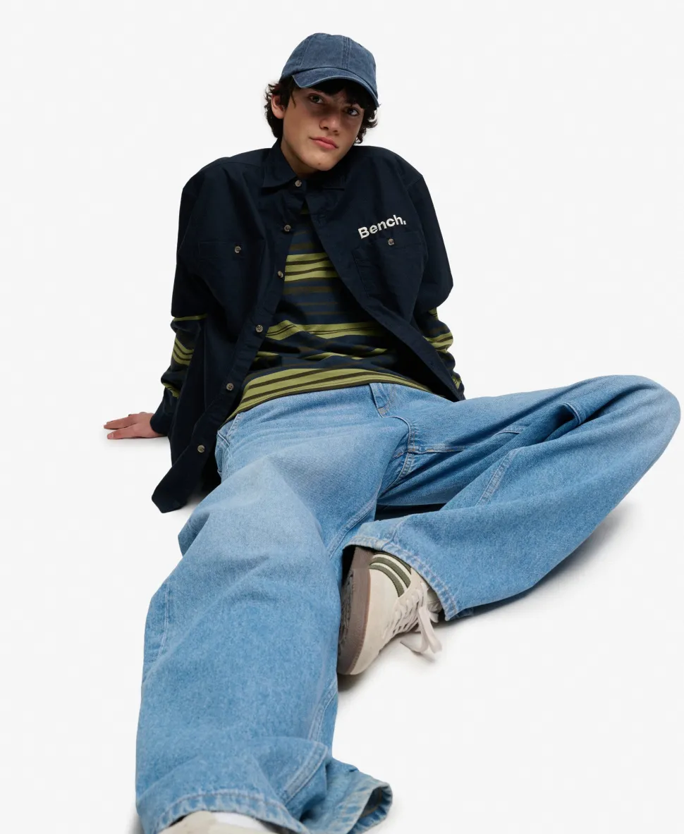 Bench Mechanic Short Sleeve Boxy Shirt