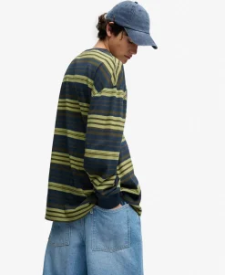 Bench Oversized Stripe Long Sleeve Top