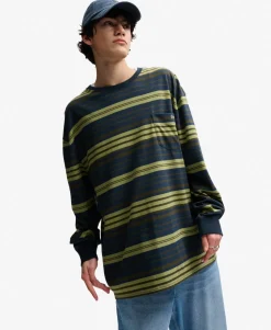 Bench Oversized Stripe Long Sleeve Top