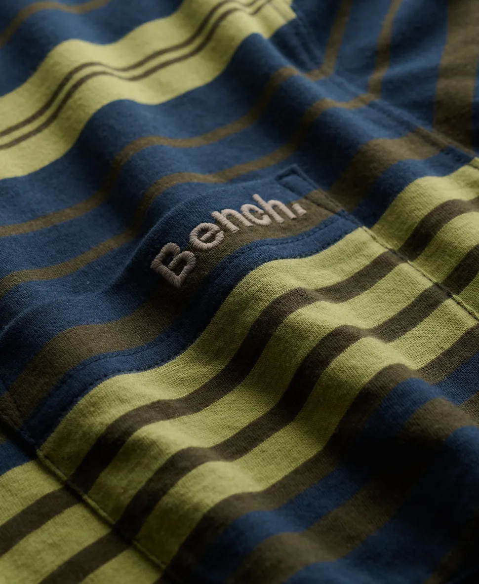 Bench Oversized Stripe Long Sleeve Top